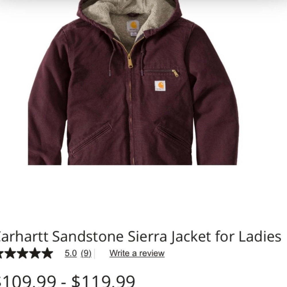 Carhartt Purple utility jacket